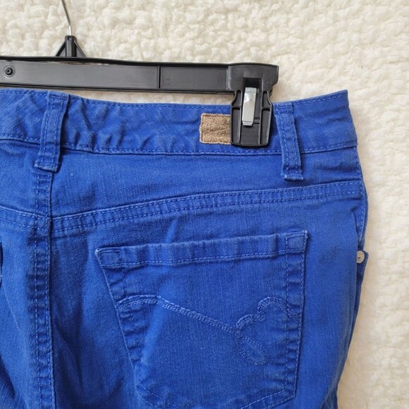 Bandolino Jeans Womens 6 Straight Leg Blue Midrise Stretch Cotton Spandex 30X27 - Picture 4 of 9